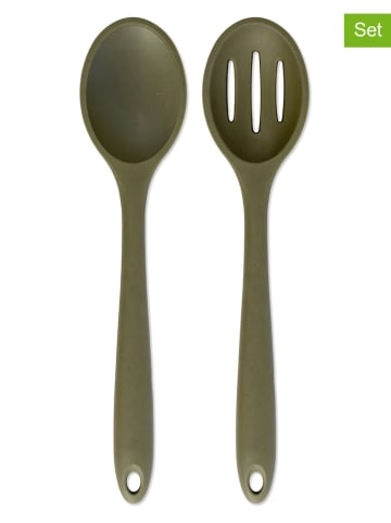 Sagaform 2tlg. Kochbesteck-Set ''Daniel'' in Grün