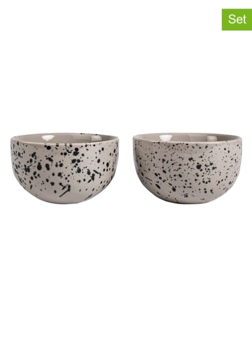 Sagaform 2er-Set: Schalen in Grau - Ø 9 cm