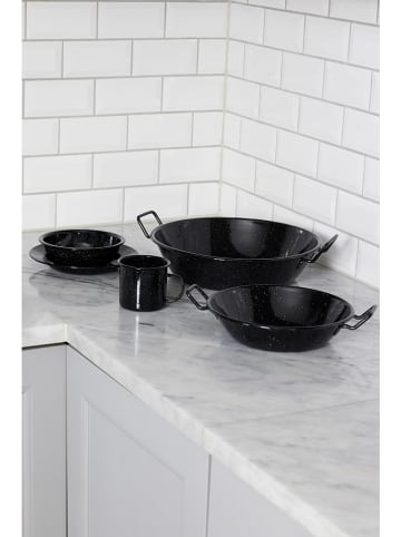 Sagaform Kubek jumbo "Doris" w kolorze czarnym - 380 ml