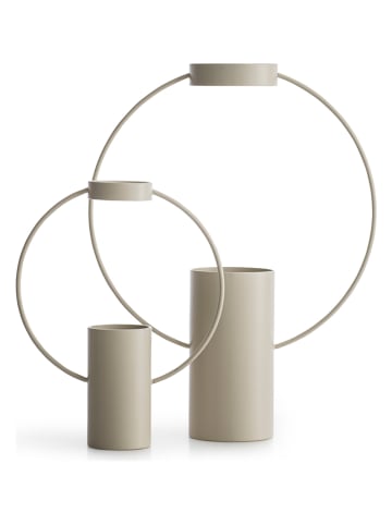 Sagaform Wazon w kolorze szarym - 23 x 30 x 7 cm