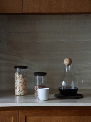 Sagaform Voorraadpot "Nature" zwart - 1 l