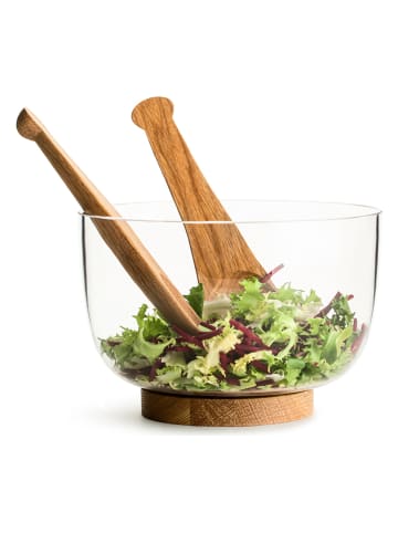 Sagaform Saladebestek lichtbruin - (H)24 cm