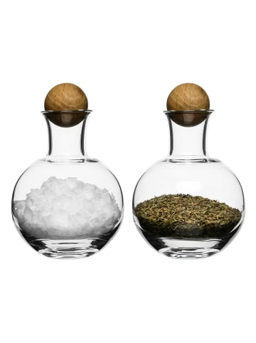 Sagaform 2er-Set: Vorratsgläser - 200 ml