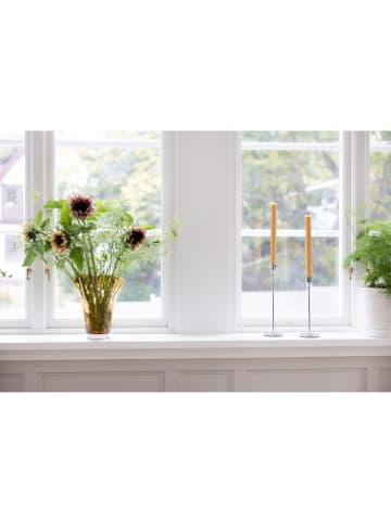 Sagaform Kerzenhalter ''Siri'' in Silber - (H)27,5 x Ø 8 cm