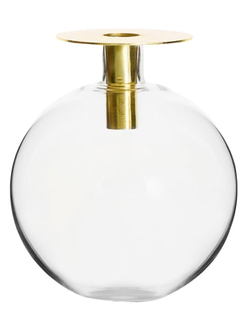 Sagaform Kerzenständer in Gold - (H)18 x Ø 15 cm