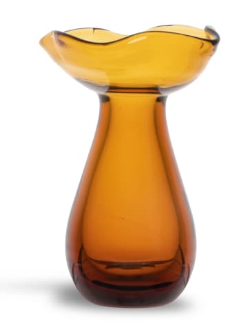 Sagaform Vase ''Viva'' in Gelb - (H)14 x Ø 10 cm