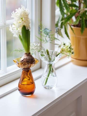 Sagaform Vase ''Viva'' in Gelb - (H)14 x Ø 10 cm