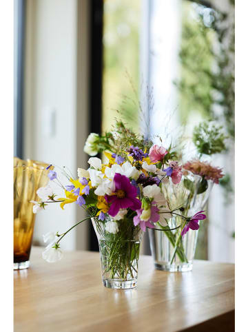 Sagaform Vase "Viva" in Transparent - (B)12,5 x (H)14,5 cm