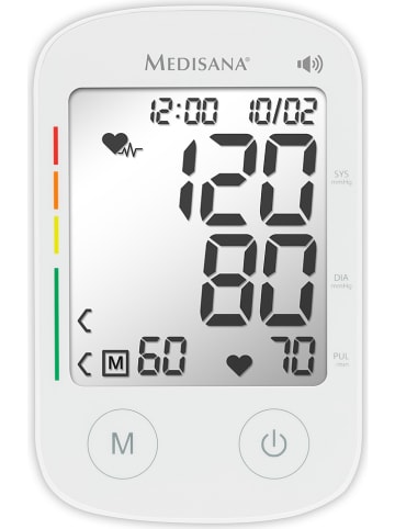 Medisana Bovenarm-bloeddrukmeter "BU 535 Voice" wit