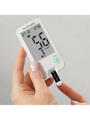 Medisana Blutzuckermessgerät "MediTouch" in Weiß
