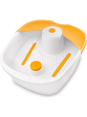 Medisana Wanienka-masażer 3w1 "FS 881" w kolorze biało-żółtym do stóp