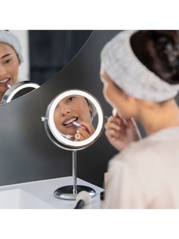 Medisana 2-in-1 cosmeticaspiegel "CM 844" zilverkleurig