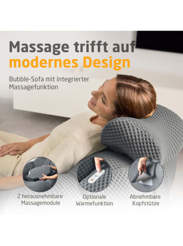 Medisana Sofa "RS 150 Bubble" w kolorze antracytowym do masażu