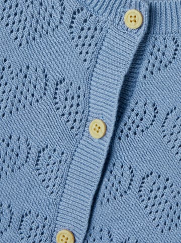 name it Cardigan in Hellblau