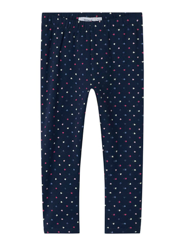 name it Legging "Oeana" donkerblauw