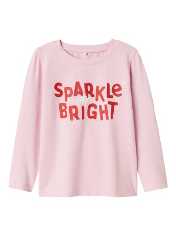 name it Longsleeve "Linea" in Rosa/Rot