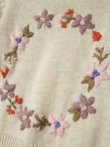 name it Sweter "Opair" w kolorze beżowym