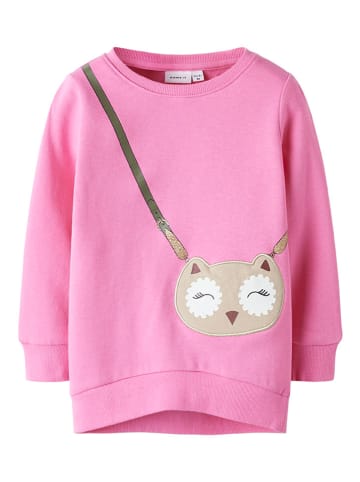 name it Bluza w kolorze różowym