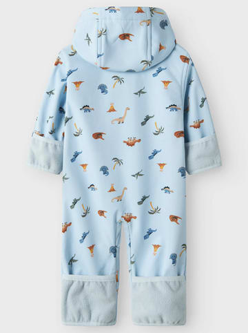 name it Kombinezon softshellowy w kolorze błękitnym