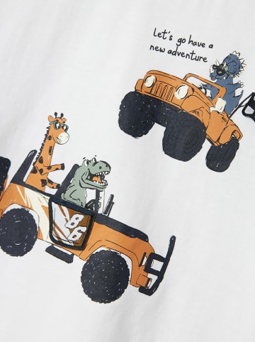 name it Shirt "Huggi" in Weiß/ Bunt