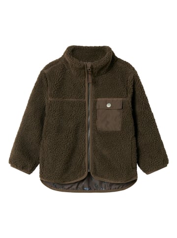 name it Fleecejacke "Mall" in Braun