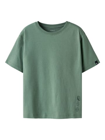name it Shirt "Nelson" groen
