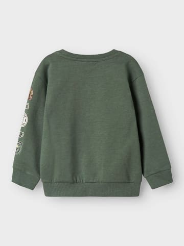 name it Sweatshirt "Olaf" in Grün