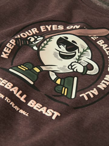 name it Sweatshirt "Olaf" bruin