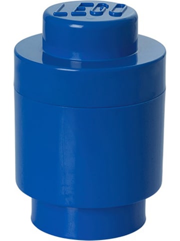 LEGO Opbergbox "Brick 1" donkerblauw - (H)18,3 x Ø 12,3 cm