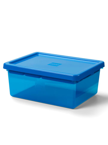 LEGO Opbergbox "Sort & Store Medium" blauw - (B)15 x (H)6 x (D)12 cm