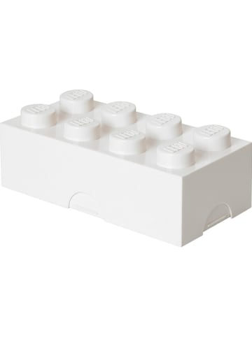 LEGO Lunchbox "Classic Brick 8" in Weiß - (B)20 x (H)7,3 x (T)10 cm