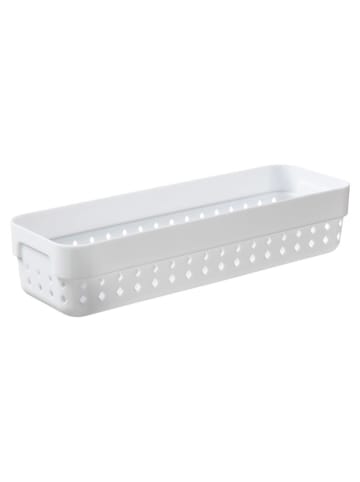 NHG Opbergmand wit - (B)23,8 x (H)5 x (D)7,8 cm