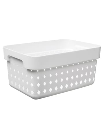 NHG Opbergmand wit - (B)18 x (H)12,6 x (D)26 cm