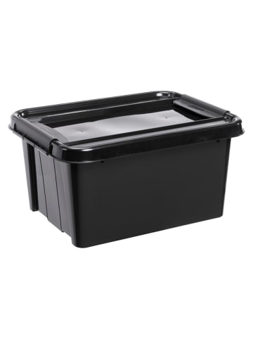 Plast Team Aufbewahrungsdose in Schwarz - (B)39 x (H)25,8 x (T)51 cm