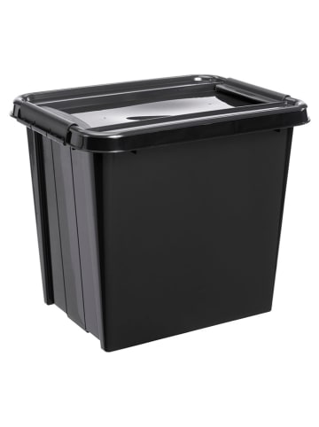 Plast Team Opbergbox zwart - (B)39 x (H)43,5 x (D)51 cm