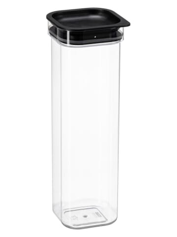 Plast Team Voorraadpot zwart - (B)10,5 x (H)29,6 x (D)10,5 cm