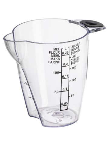 Plast Team Maatbeker zwart - 250 ml