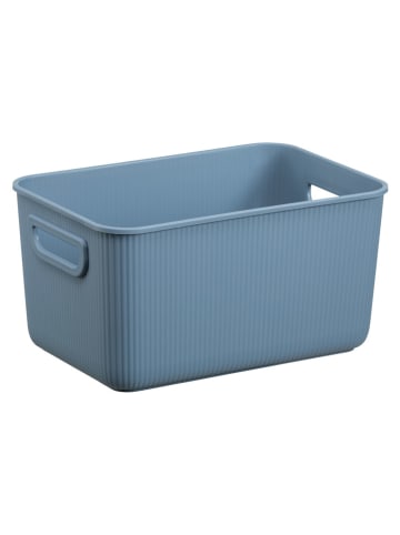 NHG Opbergmand blauw - (B)25,6 x (H)13,6 x (D)17,3 cm