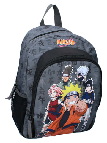 Naruto Rucksack "Naruto The Greatest Ninja" in Grau - (L)27 x (H)36 x (T)12 cm