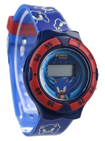 Sonic Zegarek "Sonic Kids Time!" w kolorze niebieskim dla dzieci