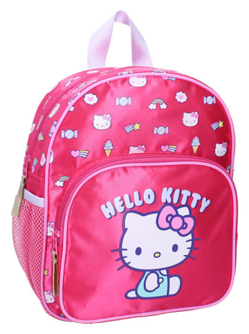 Hello Kitty Plecak "Hello Kitty Follow The Rainbow" w kolorze różowym - 23 x 29 x 10 cm