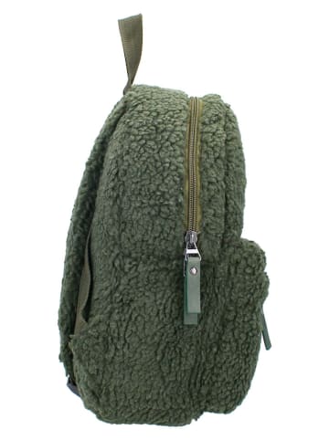 Prêt Rugzak "Pret Be Soft and Kind" groen - (L)25 x (H)30 x (D)11 cm