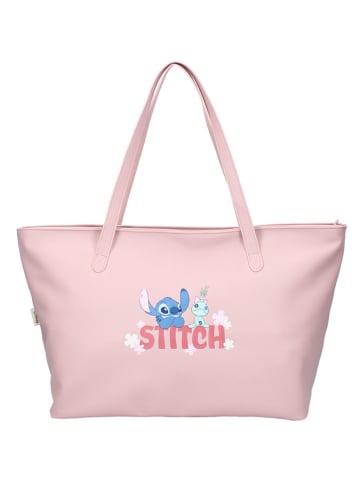 Lilo & Stitch Shopper "Stitch Made For You" lichtroze - (L)56 x (H)32 x (D)19 cm