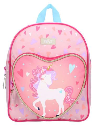 Prêt Rucksack "Prêt Happy Go Lucky" in Rosa - (L)25 x (H)30 x (T)11 cm