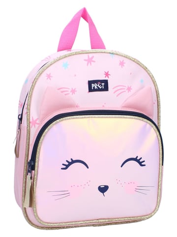 Prêt Rucksack "Prêt Giggle" in Rosa - (L)23 x (H)29 x (T)10 cm