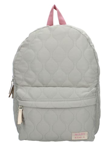 Milky Kiss Rucksack "Milky Kiss Sweet Bliss" in Grau - (L)29 x (H)39 x (T)12 cm