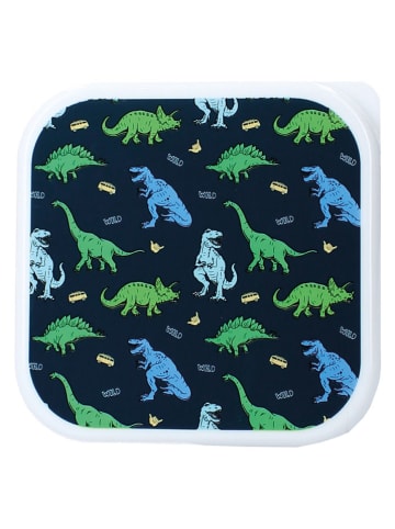 Prêt 3er-Set Lunchboxen "Prêt Fresh Bites" in Blau/ Grün