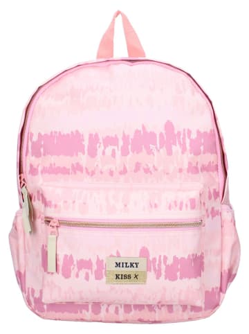 Milky Kiss Rugzak "Milky Kiss Love And Laughter" lichtroze - (L)27 x (H)36 x (D)12 cm