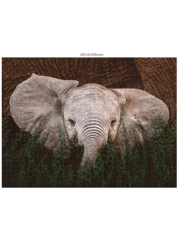 ambassador 3x 1.000-delige puzzel "Wilde dieren" - vanaf 10 jaar