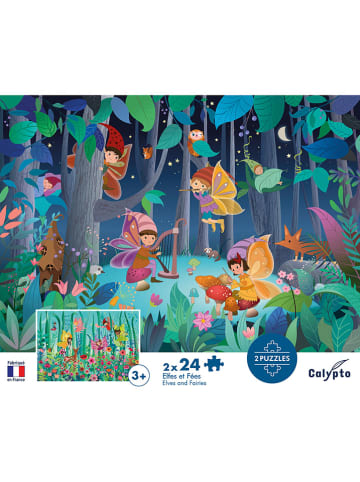 Calypto 48-delige puzzel "Elfen en Feeën" - vanaf 3 jaar